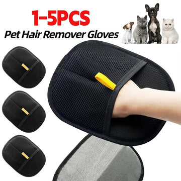 🐾 2-in-1 Pet Hair Remover Glove – Groom, Massage & Keep Your Home 100% Fur-Free!