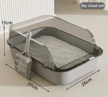 Keep Your Home Clean & Your Cat Happy – Semi-Enclosed Litter Box
