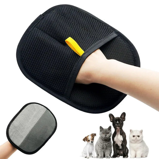 2-in-1 Pet Hair Remover Glove – Groom, Massage & Keep Your Home 100% Fur-Free!